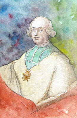 肖像画模写、ローアン大司教